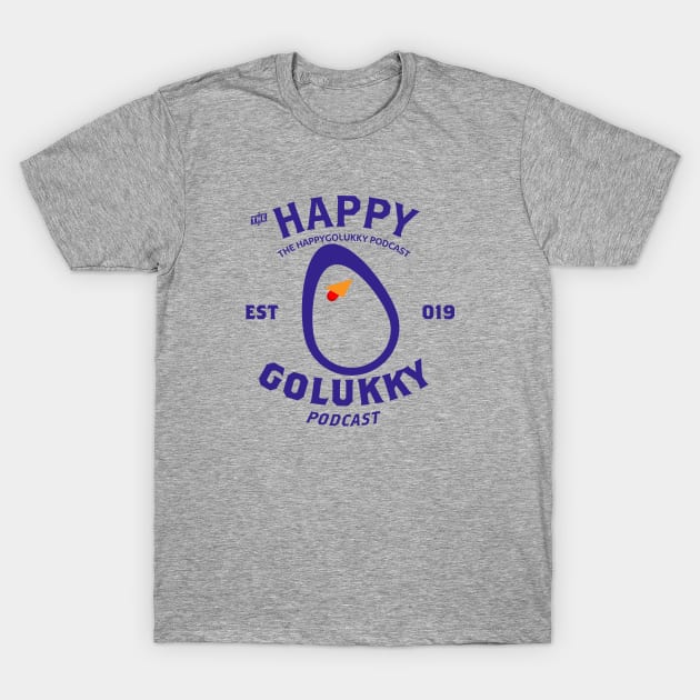 HappyGoLukky Main T-Shirt by The HappyGoLukky Podcast